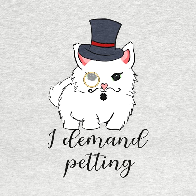 I demand petting by Lola Novato